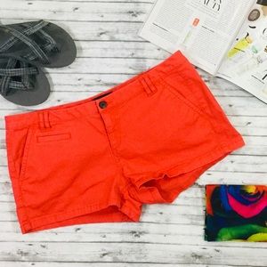 Express Low Rise Chino Shorts